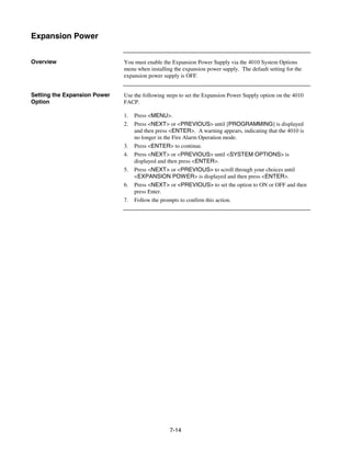 4010 front-panel-installing,-operating-and-programming-manual | PDF