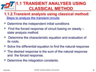 401062-CHAPTER 1-TRANSIENT ANALYSIS IN TIME DOMAIN.ppt