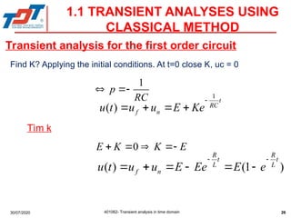 401062-CHAPTER 1-TRANSIENT ANALYSIS IN TIME DOMAIN.ppt