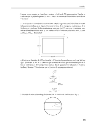 ÁLGEBRA




                        Rectas




                        Cuadrantes




                                                               149



M/SEC/P-121-178.PM6.5            149   6/20/01, 11:13 AM
 
