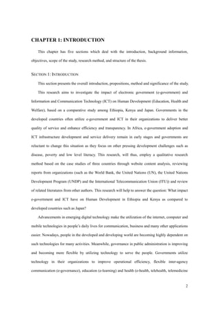 Impact of E-government and ICT on Human Development | PDF