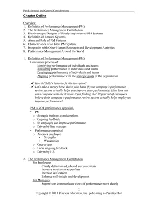 Comprehensive Guide to Performance Management and Reward Systems in ...