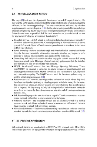 Ubiquitous Computing and Computing Security of IoT N. Jeyanthi | PDF