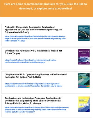 Hydraulics in civil and environmental engineering Fifth Edition ...
