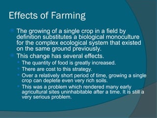 Agriculture and village life, Domestication of plants & animals | PPT