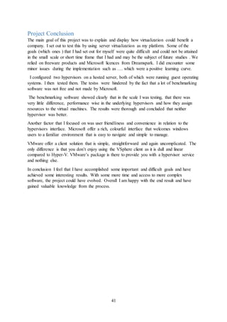 3rd Year Final Project | DOCX