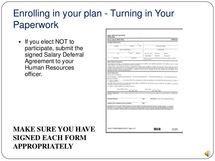 401k enrollment slideshow