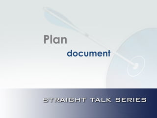 Plan
document
 
