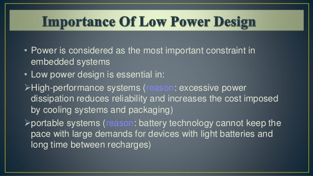 Low Power Design Vlsi - 