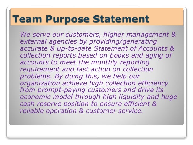 Credit Receivable Management1