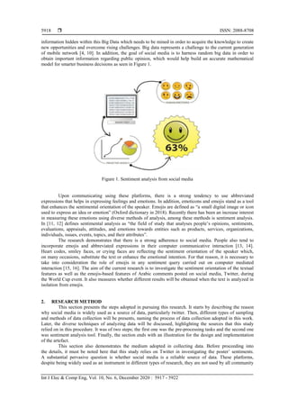 Sentiment analysis of comments in social media | PDF