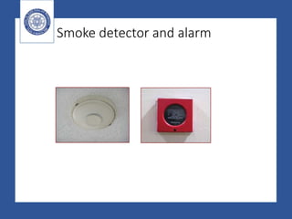 Smoke detector and alarm
 