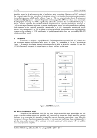 The influence of data size on a high-performance computing memetic ... image.