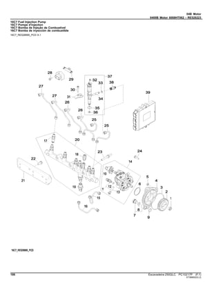 04B Motor
0400B Motor 6068HT062 - RE526223
16C7 Fuel Injection Pump
16C7 Pompe d'injection
16C7 Bomba de Injeção de Combustível
16C7 Bomba de inyección de combustible
16C7_RE528995_PCD A.1
190 Escavadeira 250GLC PC10217P (F.1)
ST389652(G.2)
 