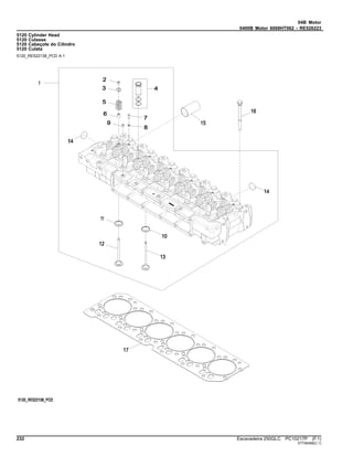 04B Motor
0400B Motor 6068HT062 - RE526223
5120 Cylinder Head
5120 Culasse
5120 Cabeçote do Cilindro
5120 Culata
5120_RE522138_PCD A.1
232 Escavadeira 250GLC PC10217P (F.1)
ST746468(C.1)
 