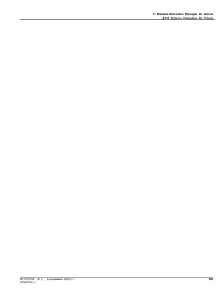 21 Sistema Hidráulico Principal do Veículo
2160 Sistema Hidráulico do Veículo
PC10217P (F.1) Escavadeira 250GLC 595
ST342151(D.1)
 