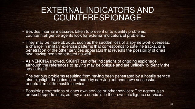 counterintelligence agent