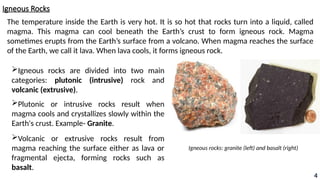 Comprehensive Overview of Rock Types and Their Formation Processes in ...