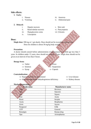 Medicinal chemistry II (Practical) MANIK | PDF