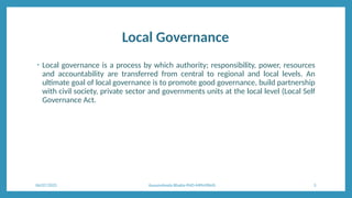 Local Level Planning for Health in Nepal | PPTX
