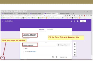 403 how to create google form | PPTX