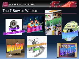 The 7 Service Wastes
 