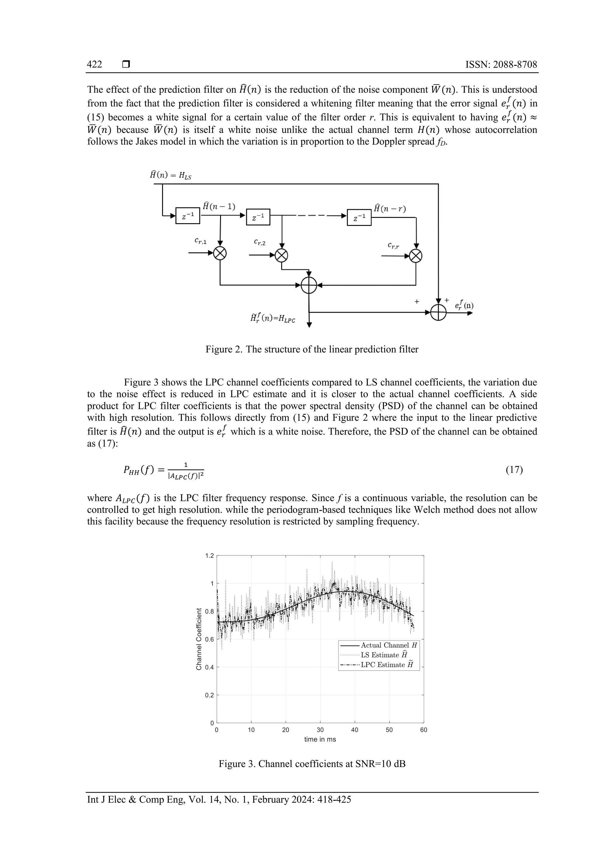 Pilot based channel estimation improvement in orthogonal frequency ...