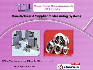 Manufacturer & Supplier of Measuring Systems
 