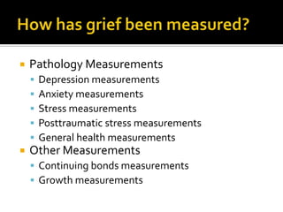 Grief is an abstract construct