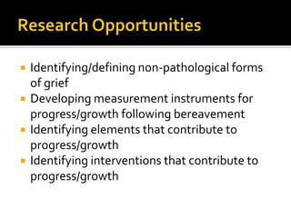 Grief is a distinct construct