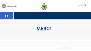 MERCI
13
3/29/2014
 