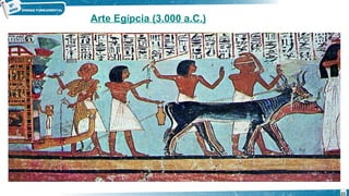 Arte Egípcia (3.000 a.C.)
23
 