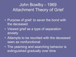 “It is the only way of perpetuating that love that we don’t want to relinquish it”Freud on Grief (continued)