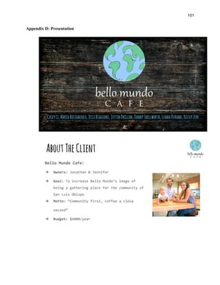 101
Appendix D: Presentation
 