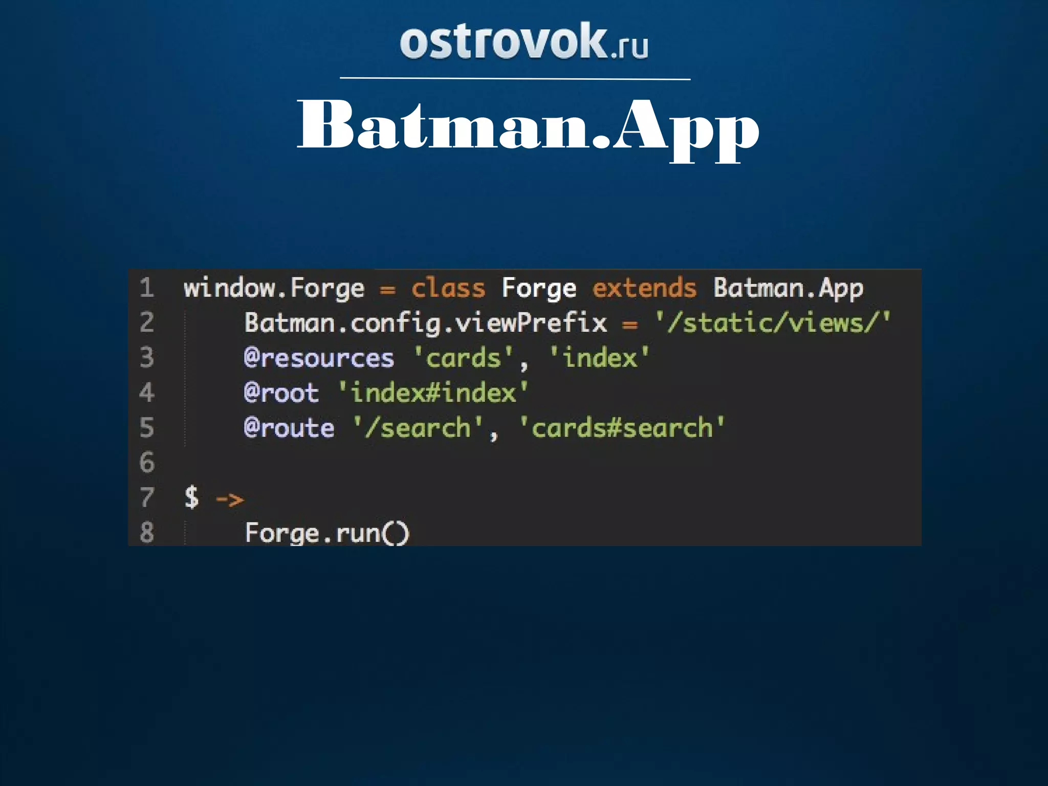 Batman.App
 