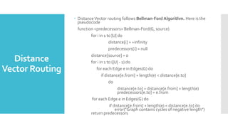 Comparative Analysis of Distance Vector Routing & Link State Protocols ...