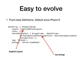Fluid Class Definitions in Pharo (ESUG 2025) | PDF