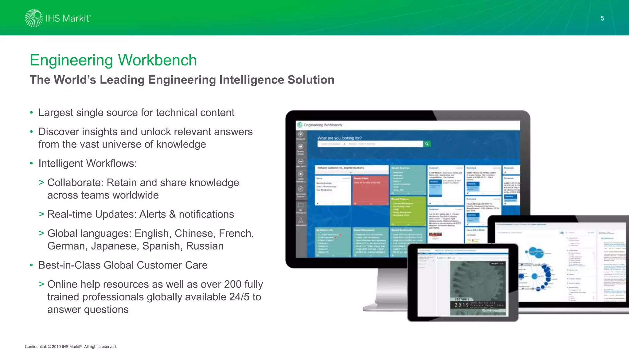 Engineering Workbench 2019 Core Value Statement PPT