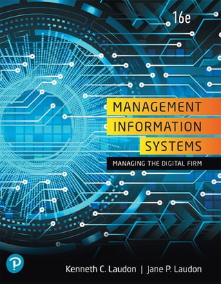 (eTextbook PDF) for Management Information Systems: Managing the ...