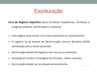 Escrituração
 