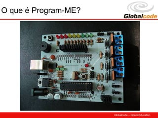 O que é Program-ME?




                      Globalcode – Open4Education
 