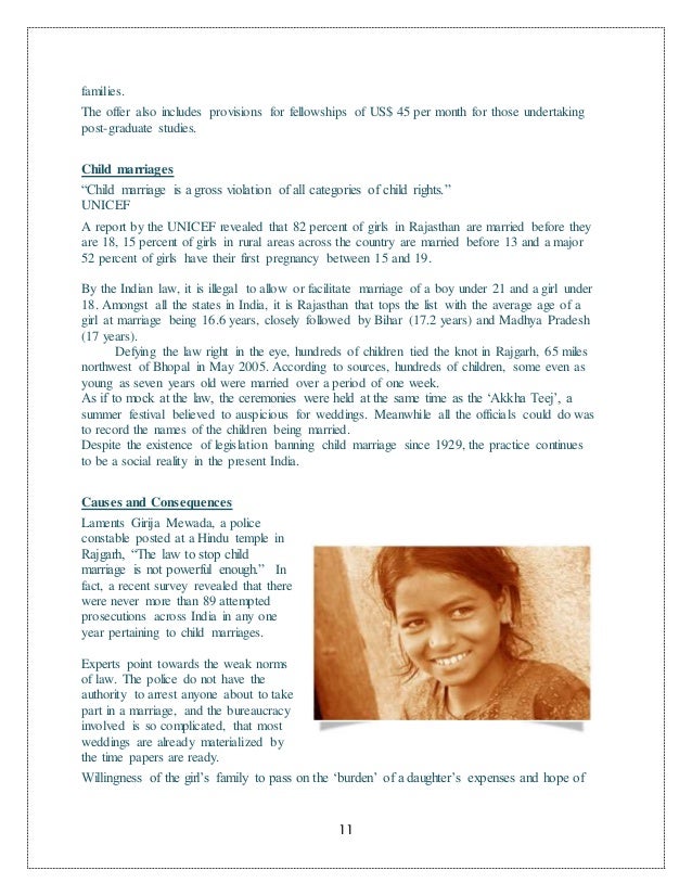 project on girl child education in india pdf