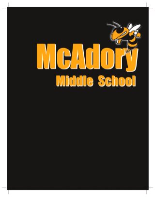 McAdory Middle School Spiral-Bound Notebook