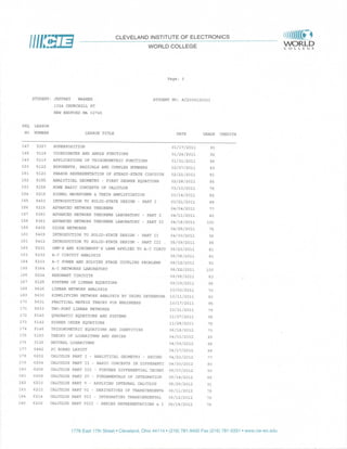CIE Progress Report Final