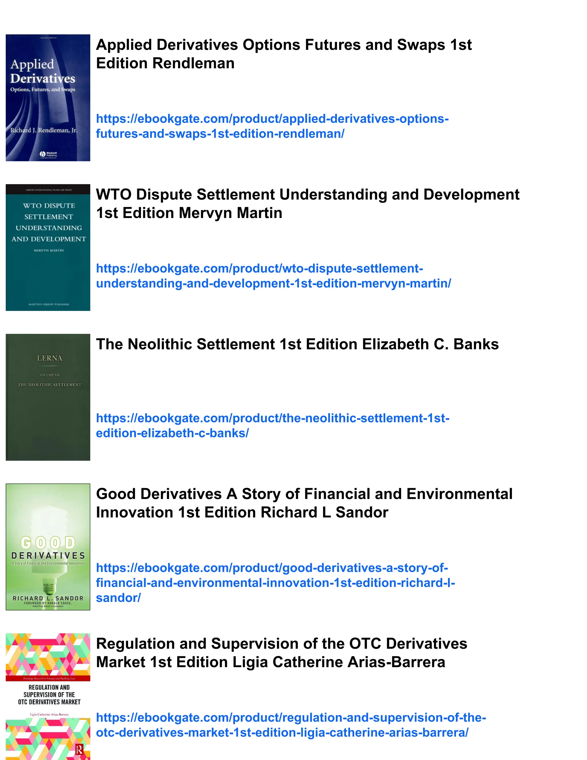 Clearing and Settlement of Derivatives 1st Edition David Loader | PDF