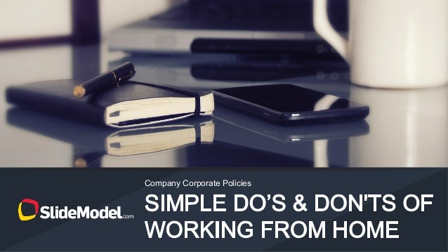 5 Dos And Donts Of Working From Home simple do s and don ts of working from home slidemodel 5 Dos And Donts Of Working From Home simple do s and don ts of working from home slidemodel