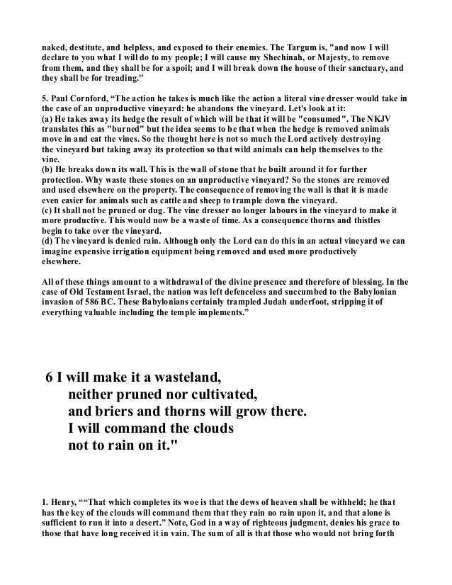 40764774 Isaiah 5 1 7 commentary 40764774-isaiah-5-1-7-commentary