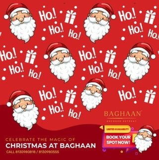 Celebrate the magic of Christmas at Baghaan