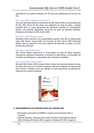40786151 tutorial-de-sql-server-2005 | PDF