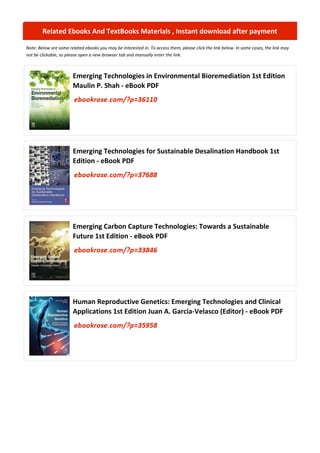 Emerging Technologies in Engineering: Innovations and Applications | PDF